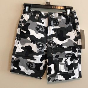 Timberland Camo print Utility Shorts